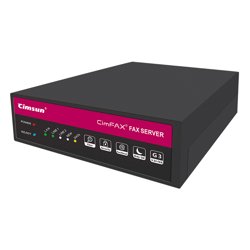 人気急上昇】 小型FAXサーバ 【新品未使用】CimFAX FAX 単線版 SERVER